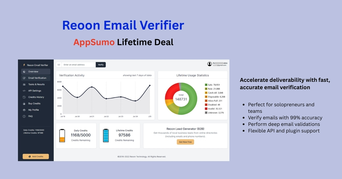 Reoon Best Email Verifier