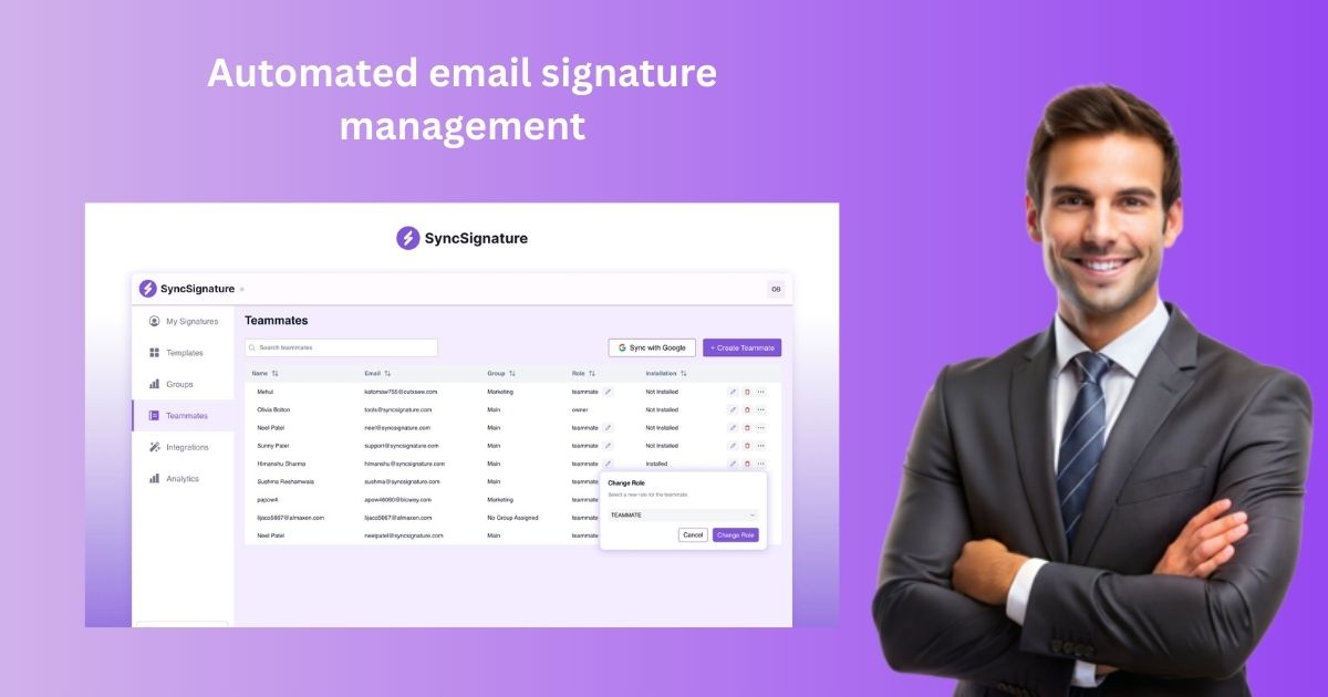 Syncsignature The Best Email Signature Maker